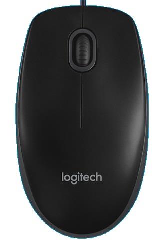 LOGITECH Mouse Logitech B100 ottico 800 DPI nero